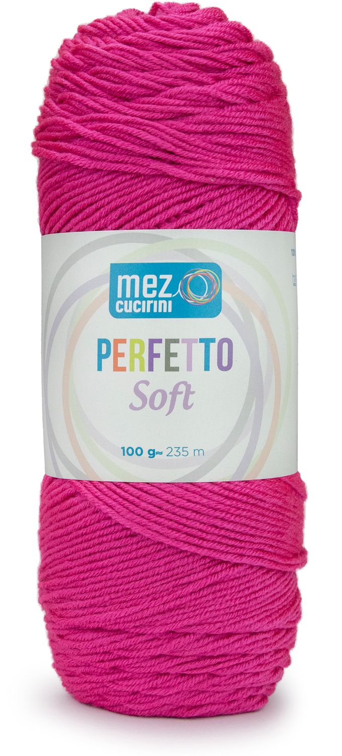 Perfetto Soft Tinta Unita - Anti Pilling - 100 % Acrilico - Mez Cucirini Italy