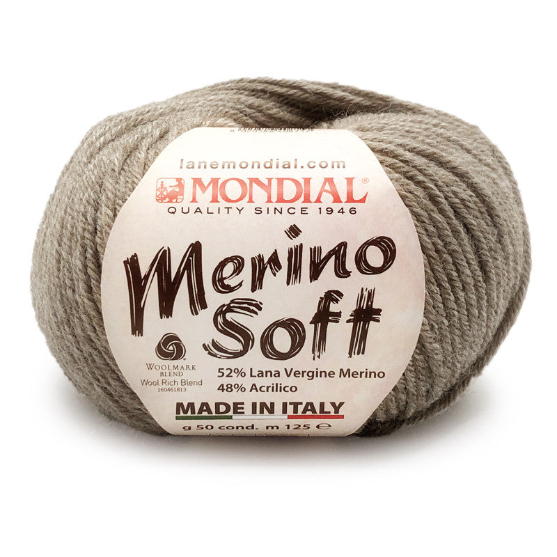 Merino Soft Misto lana 52% Lana merino 48% Microfibra - Mondial