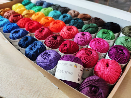 Cotone Catania Amigurumi Box 50 pz Brights Colors