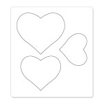 Fustella Bigz Cuori Sizzix 656334 - Hearts