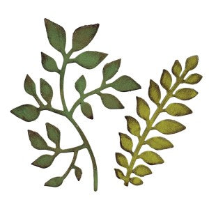 Fustella Bigz Rami con Foglie Sizzix - 659436 Garden Greens Die