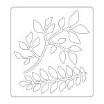 Fustella Bigz Rami con Foglie Sizzix - 659436 Garden Greens Die