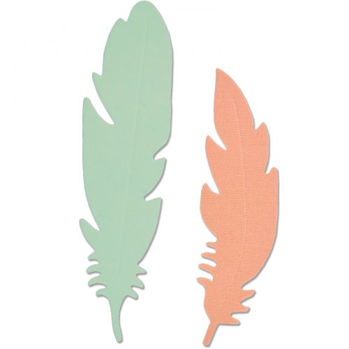 Fustella Bigz Piuma Sizzix - 661711 Feather Die