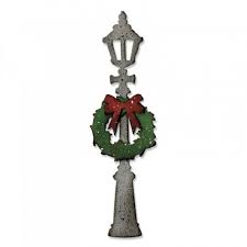 Fustella Bigz Lampione Sizzix - 662428 Lamp Post di Tim Holtz