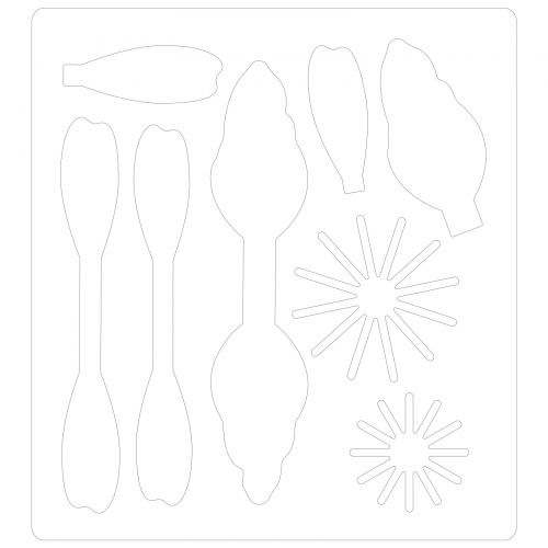 Fustella Bigz Fiori Estivi Sizzix - 663860 Summer Blooms Die