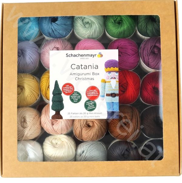 Cotone Catania Amigurumi Christmas Box 25 pz