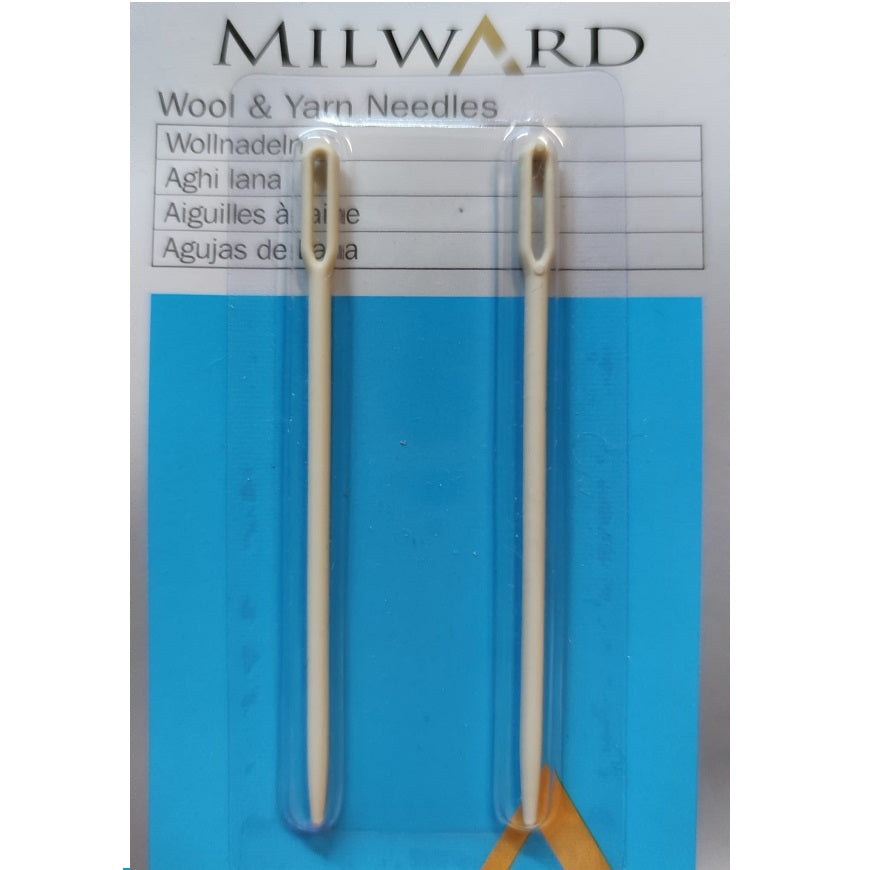 Aghi da Lana in Plastica Milward colore bianco