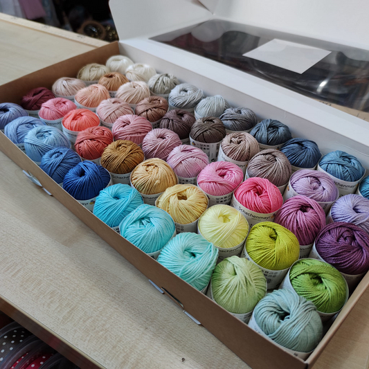 Cotone Catania Amigurumi Box 50 pz Pastels Colors