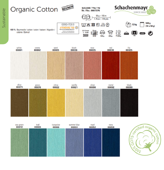 Organic Cotton Schachenmayr art 9807376