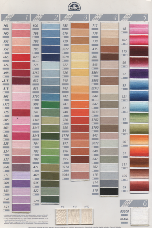 Ritorto d'Alsazia Grossezza 8 - Retors d'Alsace DMC