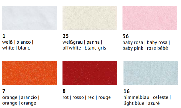 Pannolenci Glitterato 1 mm - Feltro Glitter