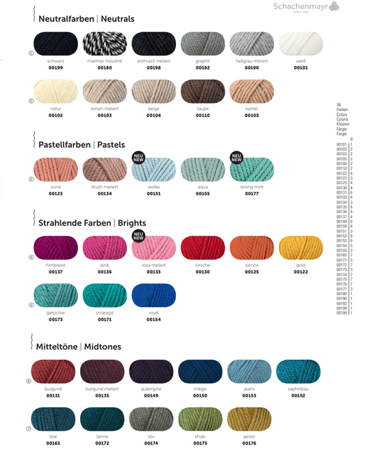 Lana BRAVO BIG 100% Acrilica Schachenmayr