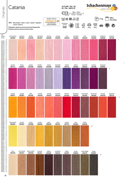 Cotone Catania Schachenmayr - 100 % Cotone
