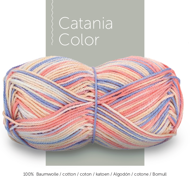 Gomitolo cotone catania color