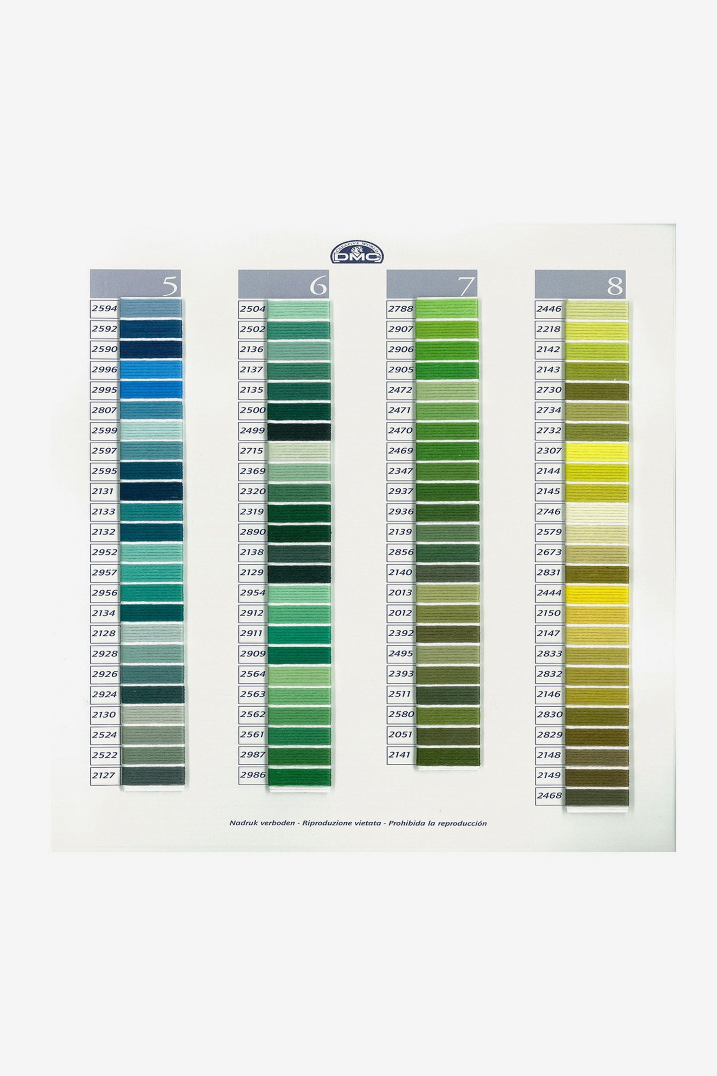 Cotone Lanato da Ricamo DMC - art 89 Retors mat