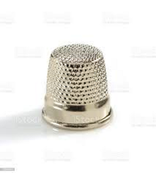 Ditale Salvadita in Ottone Nichelato