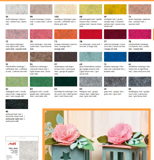 Feltro Sintetico 3 mm Stafil