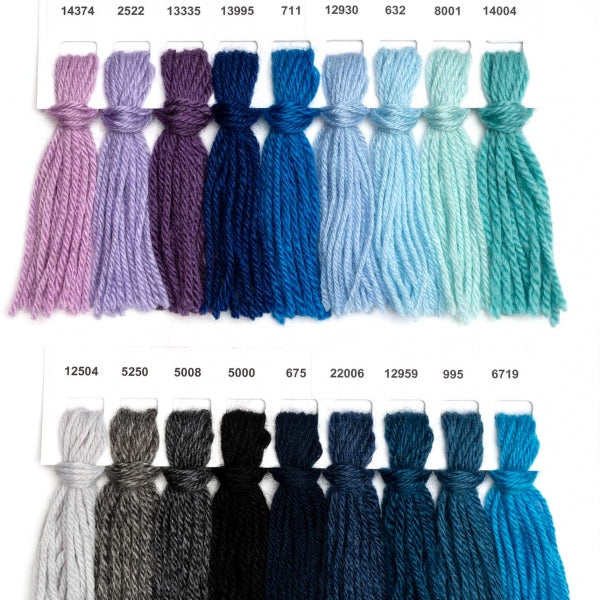 Misto Lana Calicò - Lana Gatto 50% Lana Merino 50% Fibra Acrilica