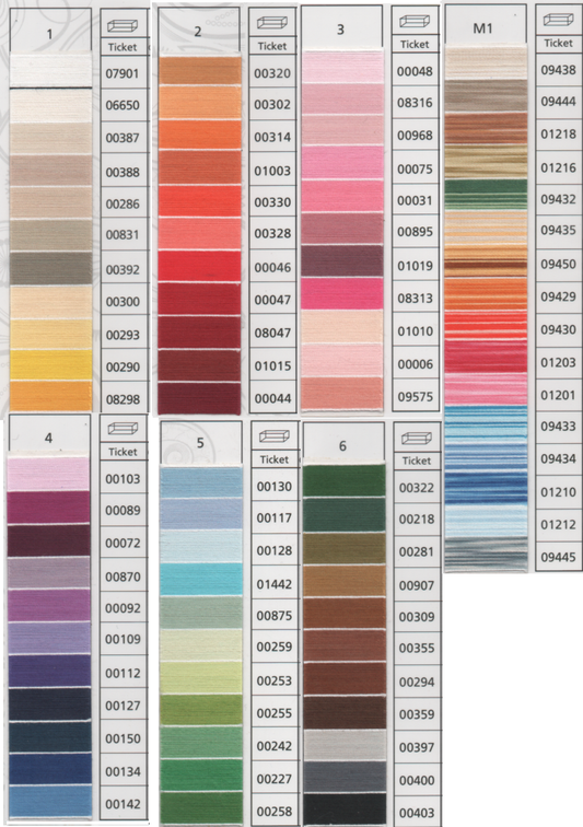 Anchor Freccia Filo di Scozia Colorato - Mez