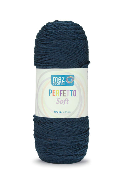Perfetto Soft Tinta Unita - Anti Pilling - 100 % Acrilico - Mez Cucirini Italy