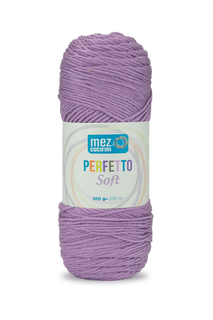 Perfetto Soft Tinta Unita - Anti Pilling - 100 % Acrilico - Mez Cucirini Italy