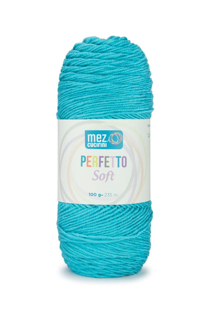 Perfetto Soft Tinta Unita - Anti Pilling - 100 % Acrilico - Mez Cucirini Italy