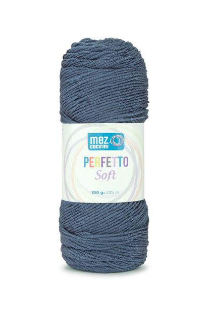 Perfetto Soft Tinta Unita - Anti Pilling - 100 % Acrilico - Mez Cucirini Italy