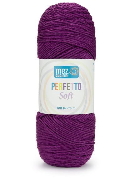 Perfetto Soft Tinta Unita - Anti Pilling - 100 % Acrilico - Mez Cucirini Italy
