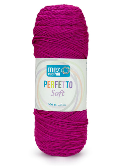 Perfetto Soft Tinta Unita - Anti Pilling - 100 % Acrilico - Mez Cucirini Italy