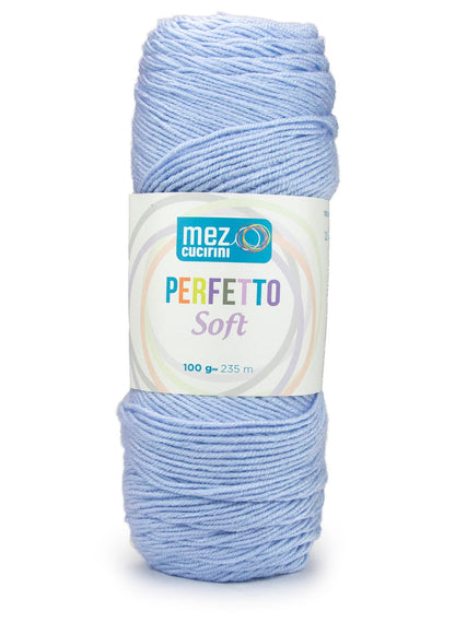 Perfetto Soft Tinta Unita - Anti Pilling - 100 % Acrilico - Mez Cucirini Italy
