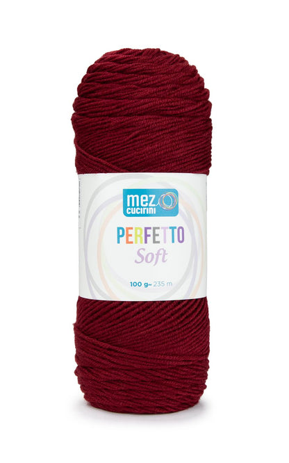 Perfetto Soft Tinta Unita - Anti Pilling - 100 % Acrilico - Mez Cucirini Italy