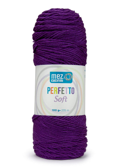 Perfetto Soft Tinta Unita - Anti Pilling - 100 % Acrilico - Mez Cucirini Italy