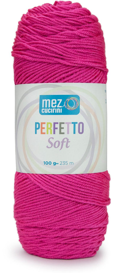 Perfetto Soft Tinta Unita - Anti Pilling - 100 % Acrilico - Mez Cucirini Italy