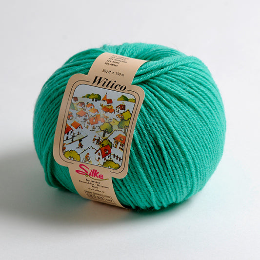 Witico Misto Lana 150 metri 50% Lana e 50 % Acrilico - 50 g Silke by Avier