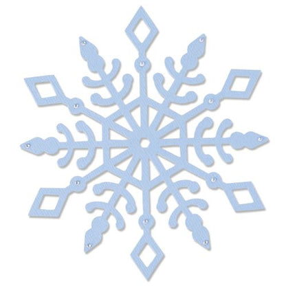 Fustella Bigz Cristallo di Neve Sizzix - 664464 Snow Crystal Die