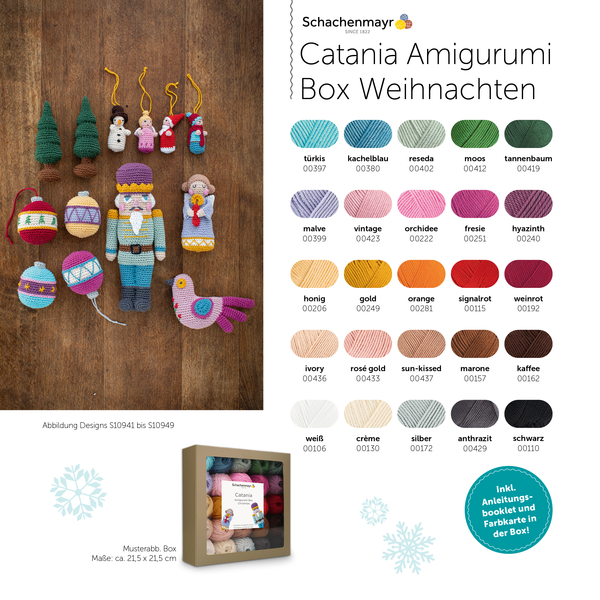 Cotone Catania Amigurumi Christmas Box 25 pz