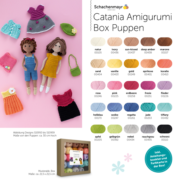 Cotone Catania Amigurumi Doll Box 25 pz