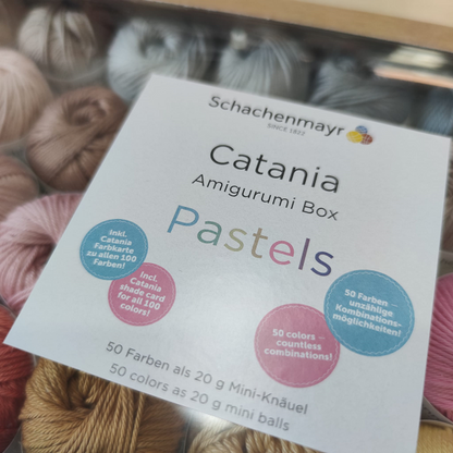 Cotone Catania Amigurumi Box 50 pz Pastels Colors