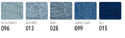 Coppia di Toppe Termoadesive Patches Ovali Jeans art 1029 Duek